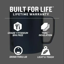 Stanley Stay Hot 12oz Titanium Camp Mug 22 Stanley Stay Hot 12oz Titanium Camp Mug -WETFLY ASTRAL STANLEY AIRE Sales NIG D8