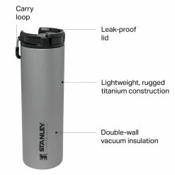 Stanley Stay Hot 14oz Titanium Travel Mug -WETFLY ASTRAL STANLEY AIRE Sales SAN D8 1