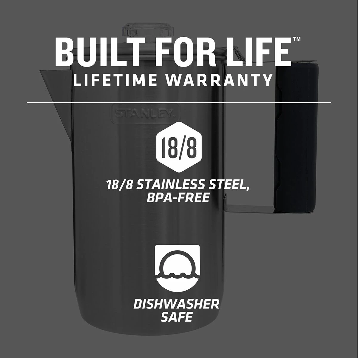 Stanley Cool Grip Camp Percolator 6 Cup 4 Stanley Cool Grip Camp Percolator 6 Cup - Image 3